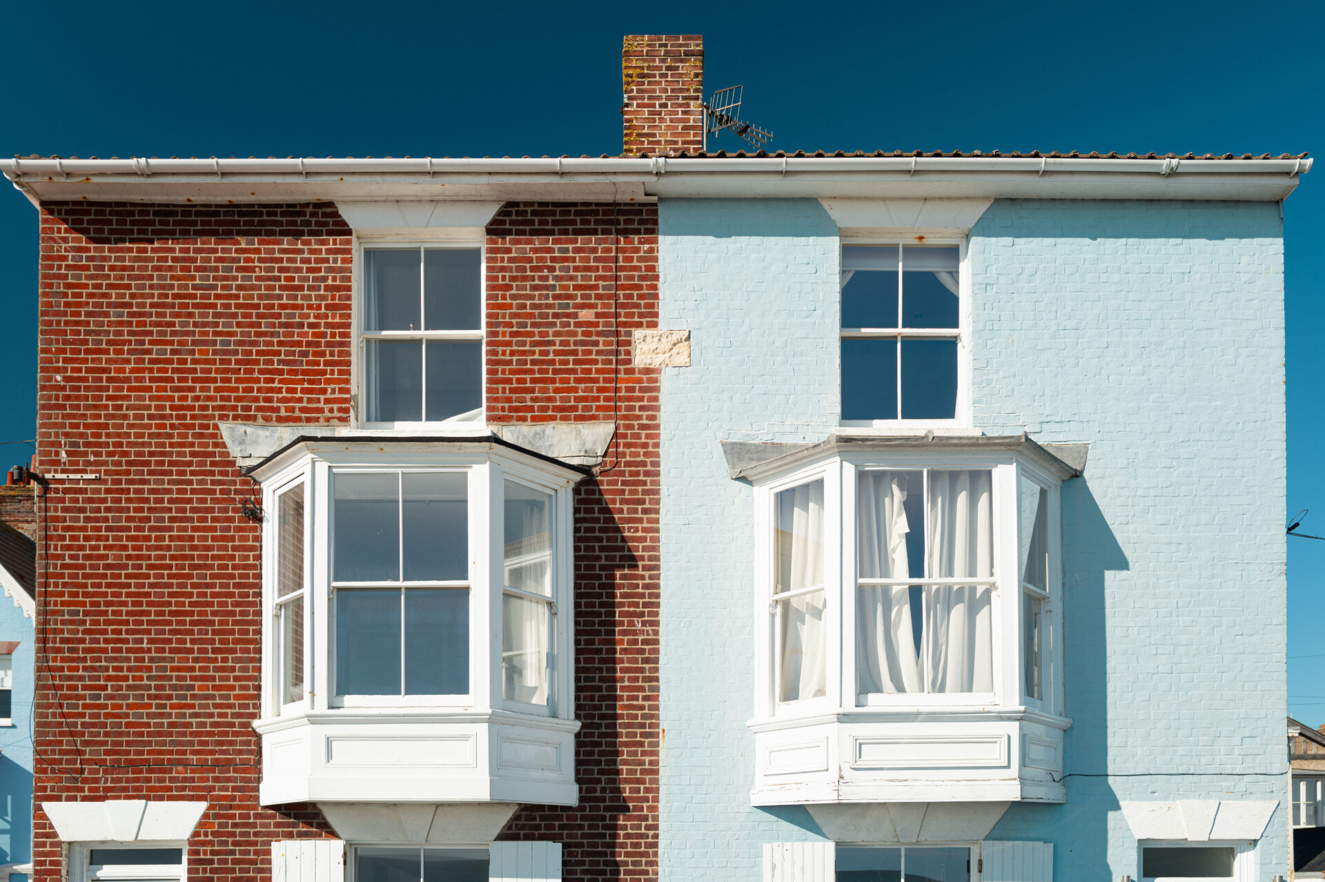 Semi-detached houses upgraded
