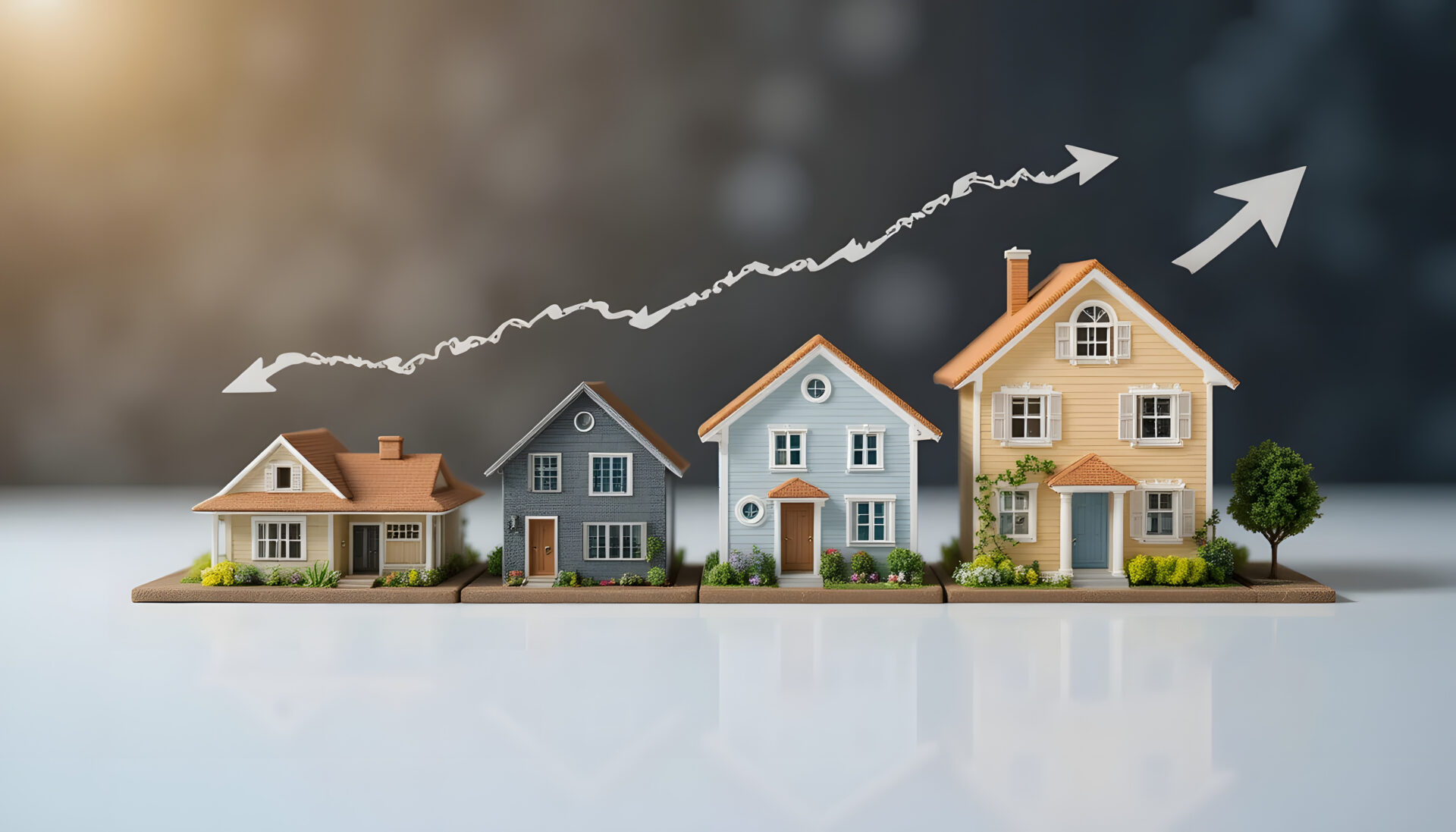 Increase in property values